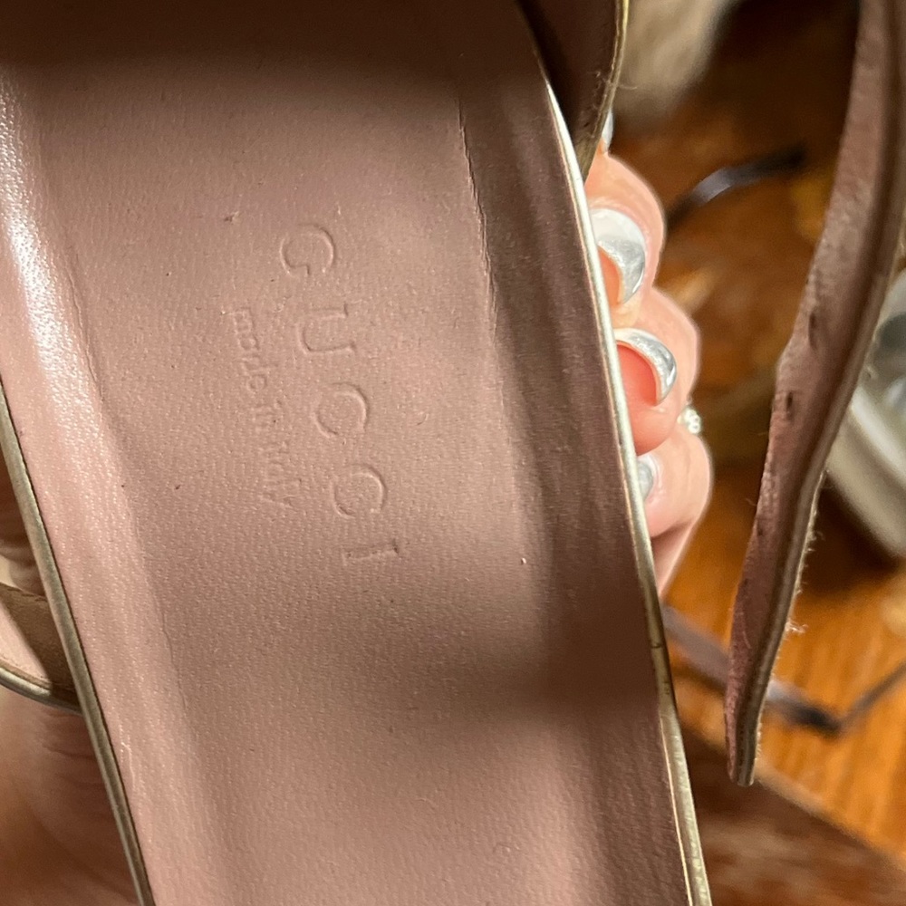 Authentic Gucci Sandals - Picture 2 of 6
